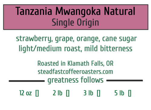 Tanzania Mwangoka Natural